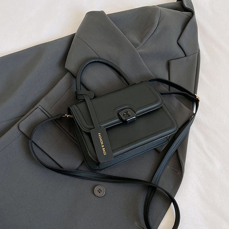 Minimalist Square Crossbody Top-Handle Bag view 6