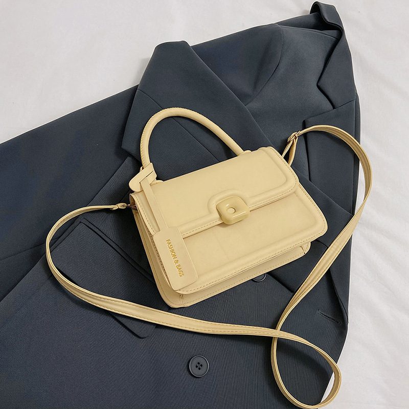 Minimalist Square Crossbody Top-Handle Bag view 7