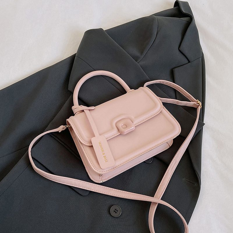 Minimalist Square Crossbody Top-Handle Bag view 9