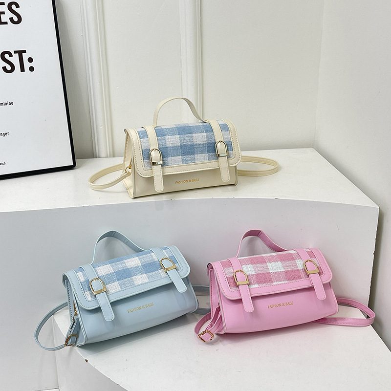 Mini Square Crossbody Top-Handle Bag