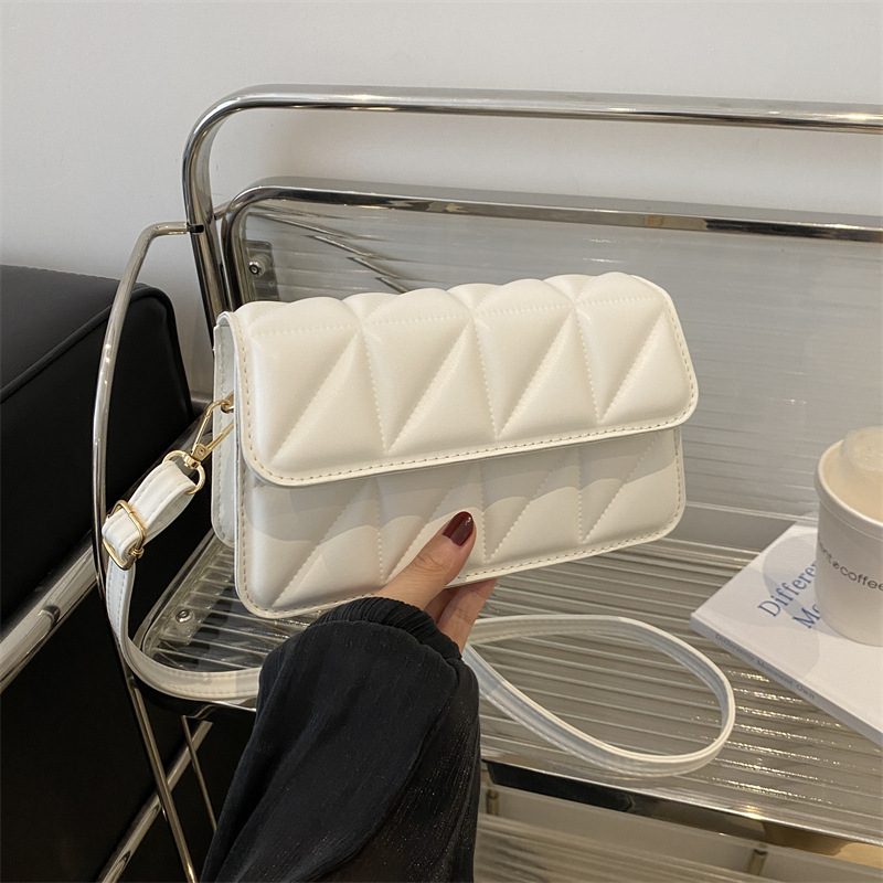 PU Chain Small Square Crossbody Bag view 4