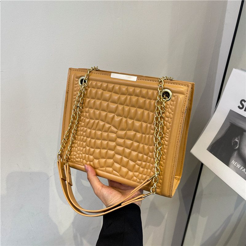 Vintage Chain Small Square Crossbody Bag view 4