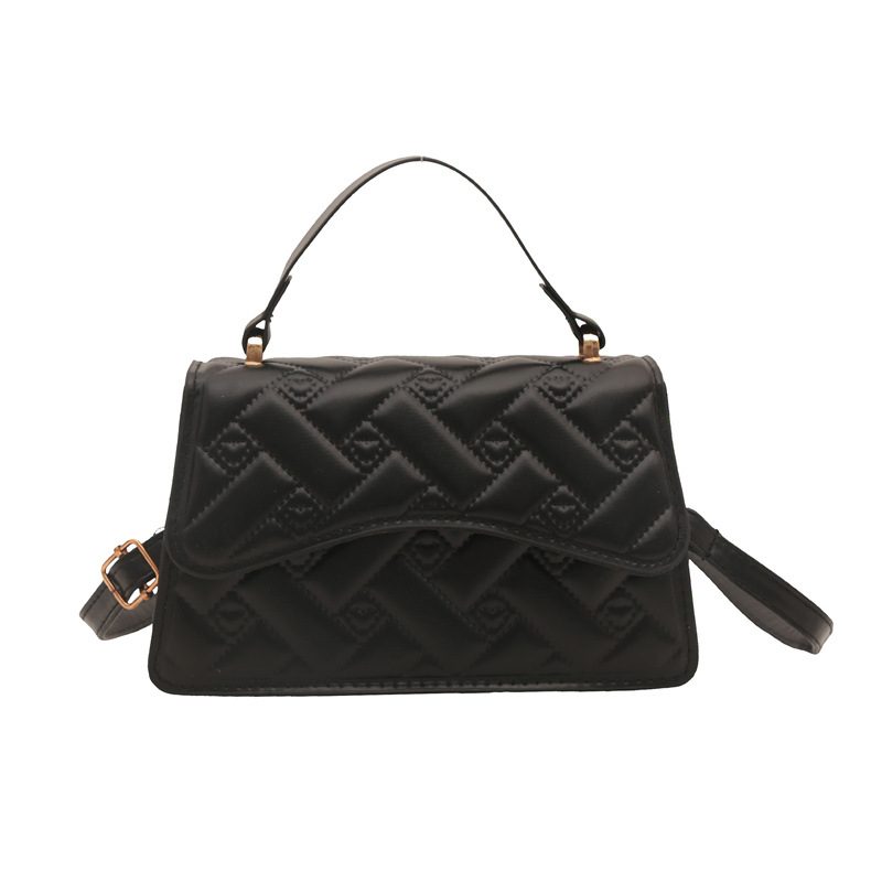 Heart Embroidered Small Square Crossbody Bag view 5