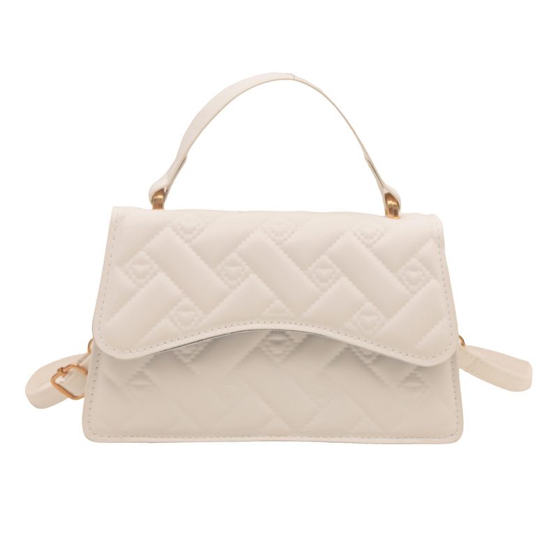 Heart Embroidered Small Square Crossbody Bag view 6