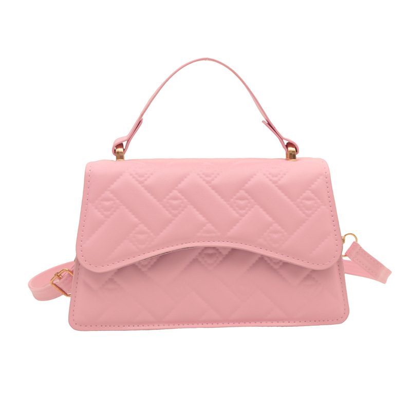 Heart Embroidered Small Square Crossbody Bag view 9