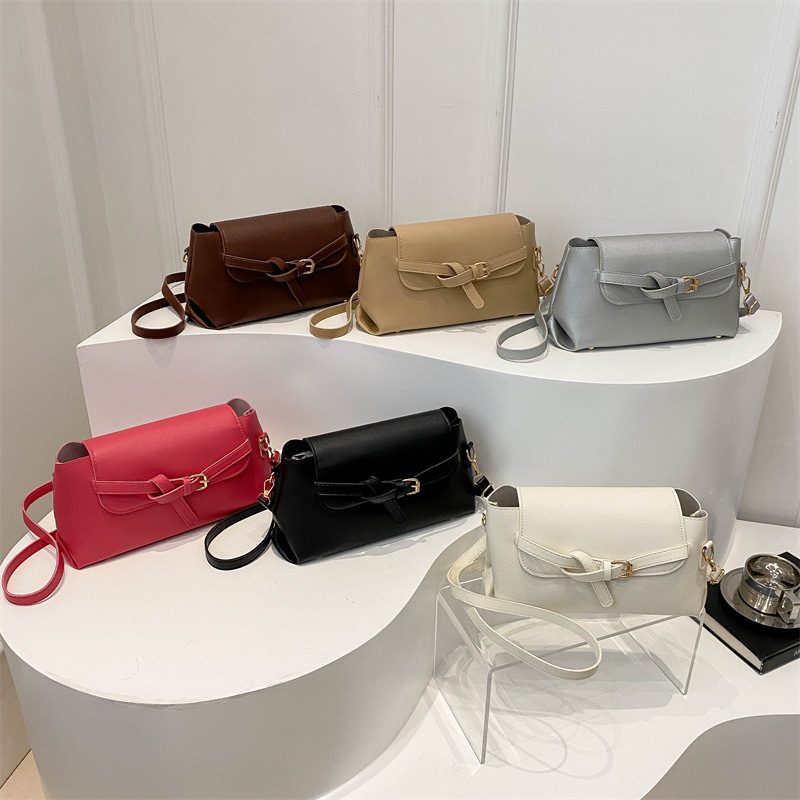 Vintage Large Capacity Small Square Crossbody Bag