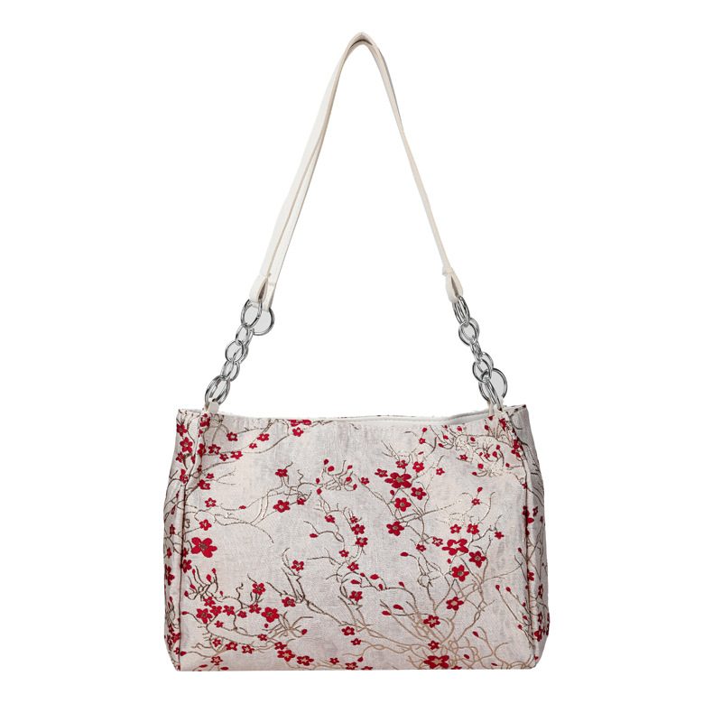 New Chinese Embroidered Large Capacity Tote Bag view 9