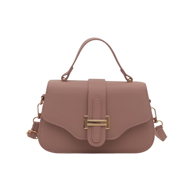 French Vintage Belted Small Square Bag view 10