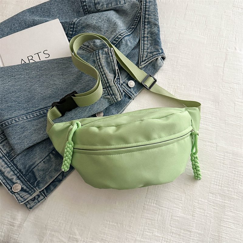 Canvas Chest Crossbody Waist Bag view 12