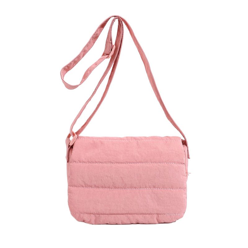 Вышитая однотонная маленькая квадратная сумка-кроссбоди view 9