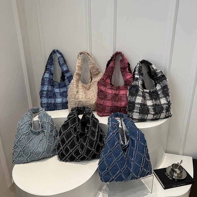 Minimalist Small Square Crossbody Tote Bag
