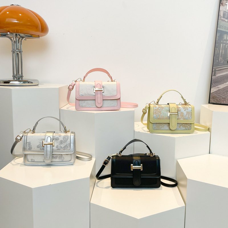Butterfly Small Square Crossbody Bag