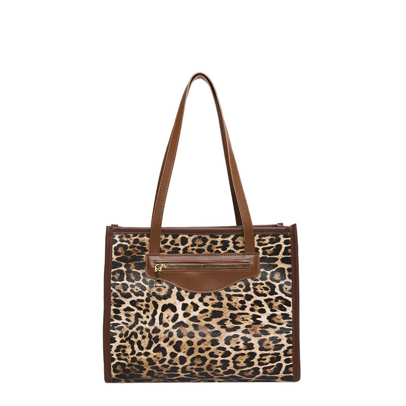 Leopard Print Large Capacity Tote Bag view 7