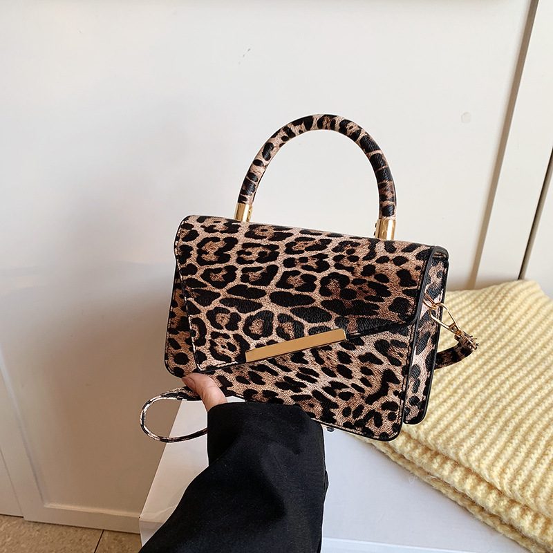 Color Block Leopard Crossbody Bag view 2