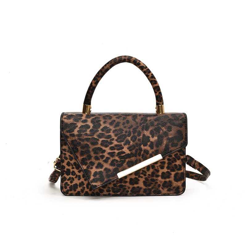 Color Block Leopard Crossbody Bag view 6