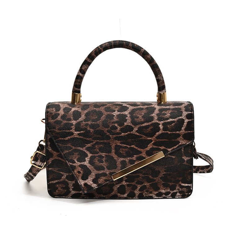 Color Block Leopard Crossbody Bag view 7