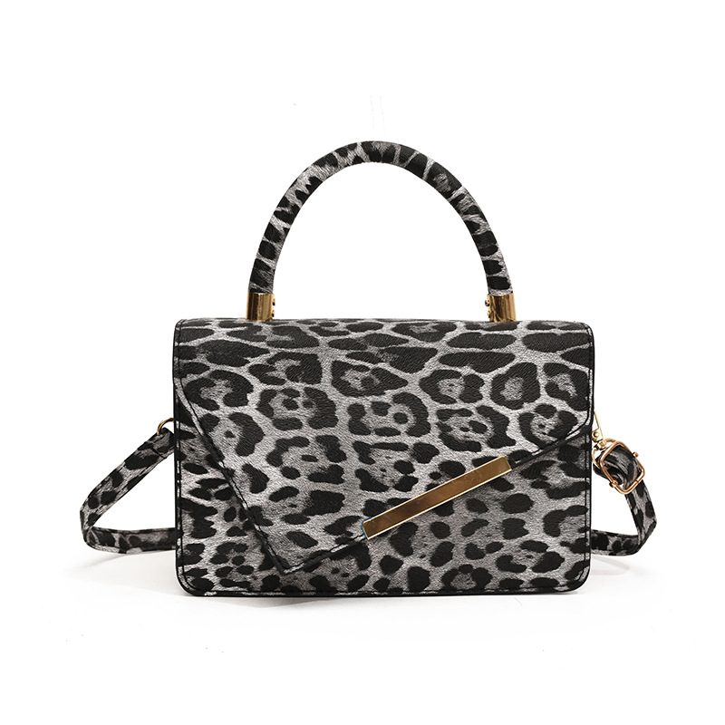 Color Block Leopard Crossbody Bag view 8