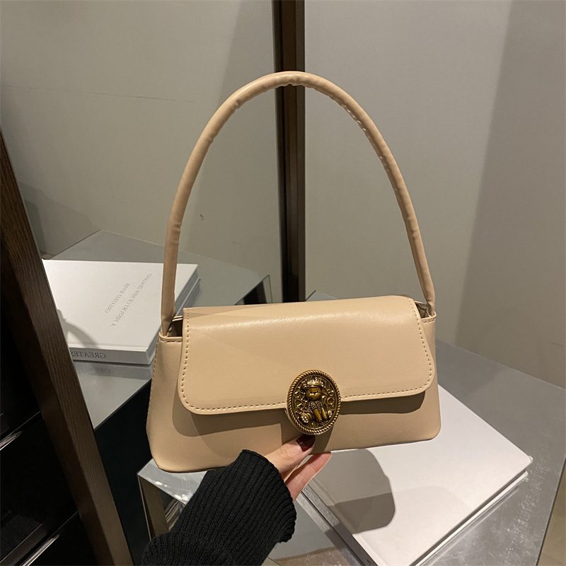 Retro Underarm Shoulder Square Bag view 4