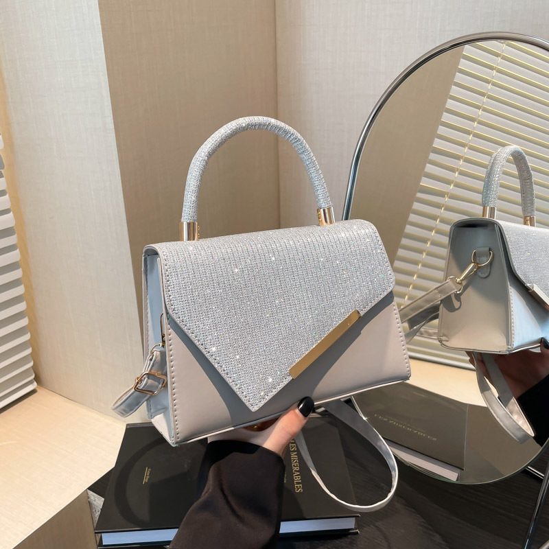 Rhinestone Crossbody Square Bag view 2