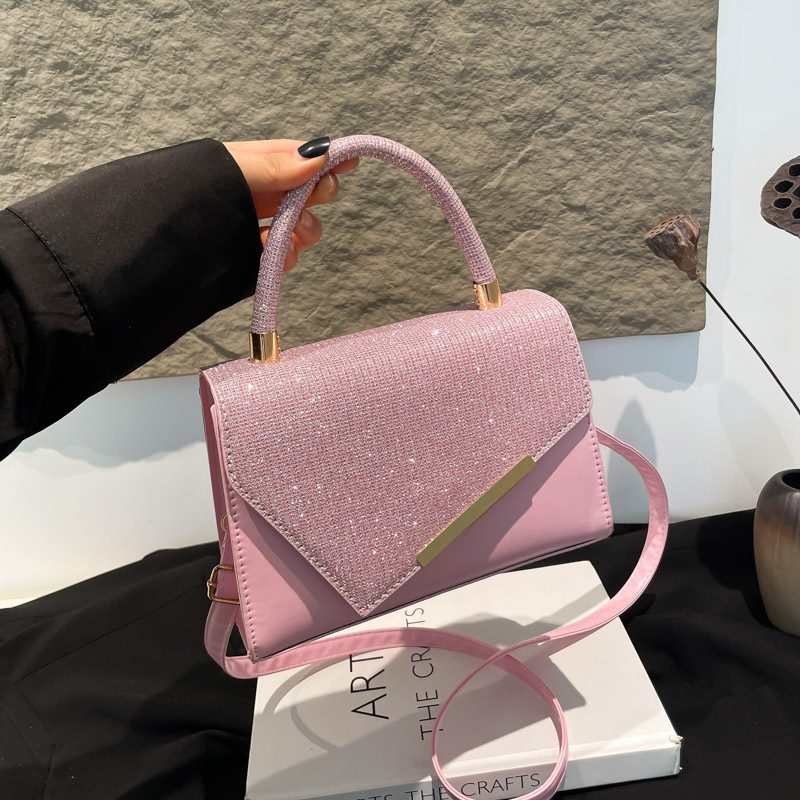 Rhinestone Crossbody Square Bag view 3