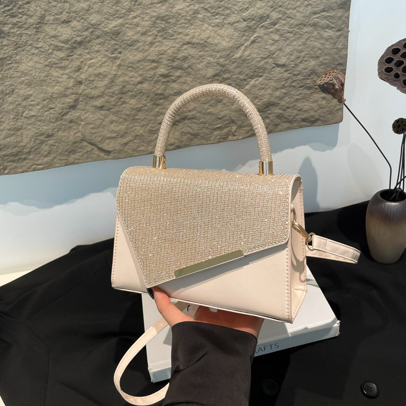 Rhinestone Crossbody Square Bag view 4