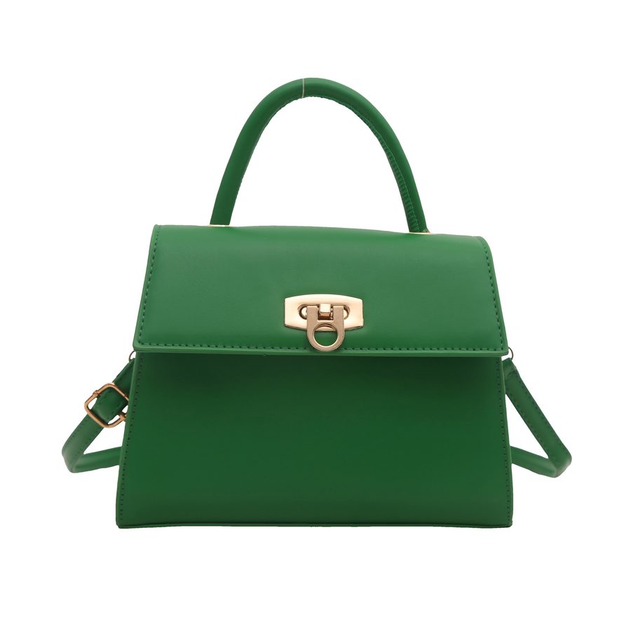Minimalist Top-Handle Crossbody Square Bag view 9