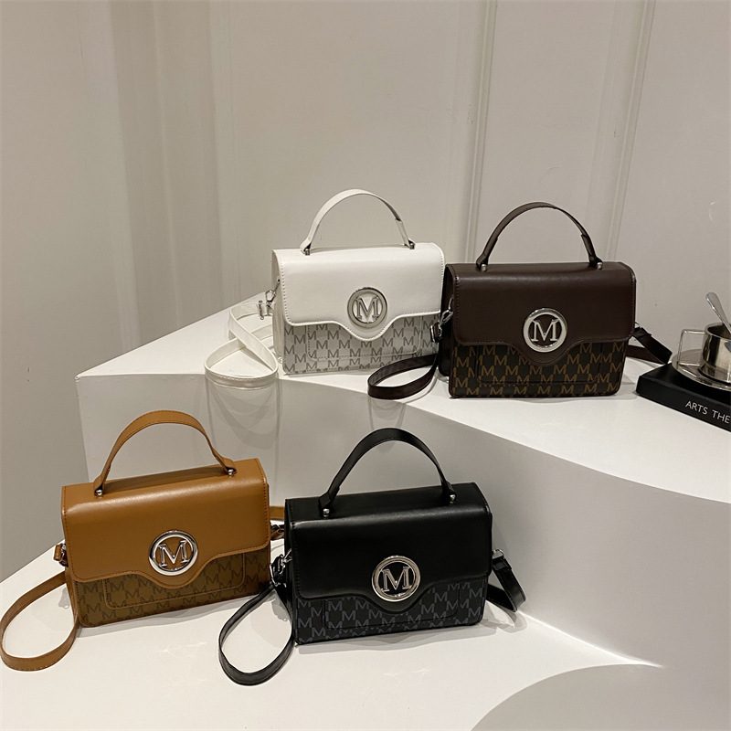 Retro Minimalist Small Square Crossbody Bag