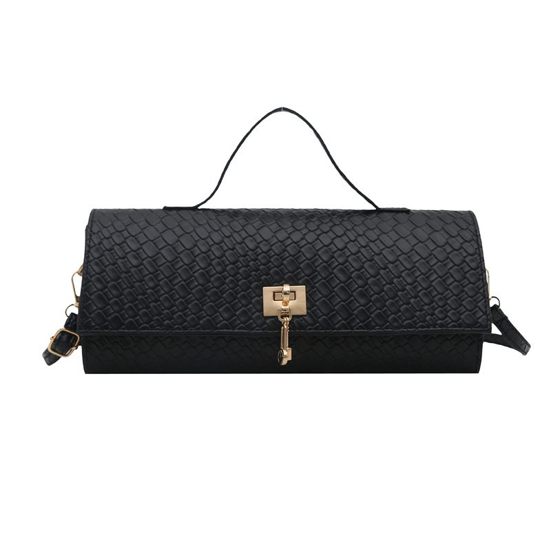 Woven Texture Minimalist Top-Handle Crossbody Bag view 6