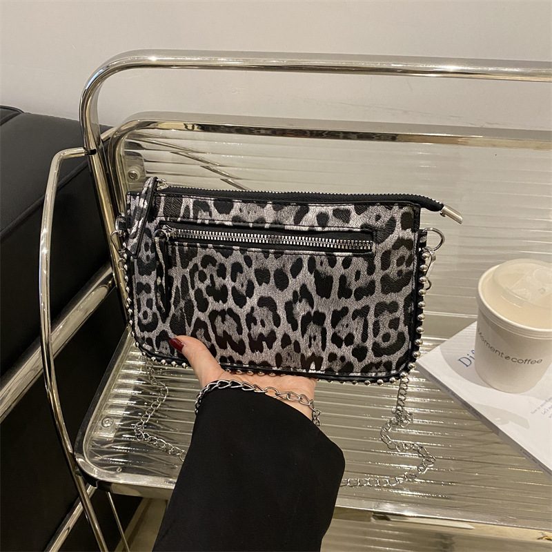 Glossy Retro Top-Handle Crossbody Bag view 2
