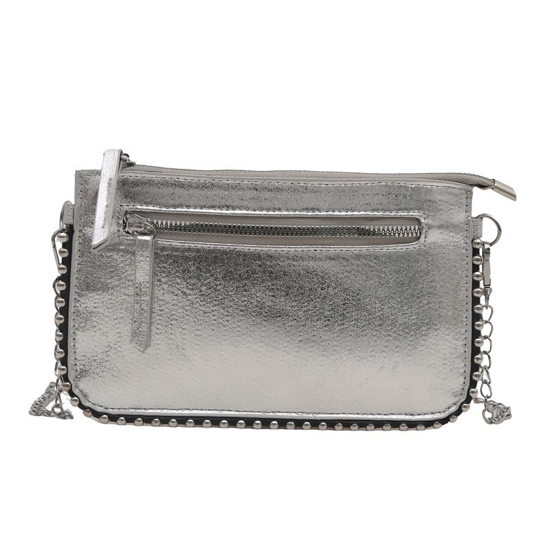 Glossy Retro Top-Handle Crossbody Bag view 9