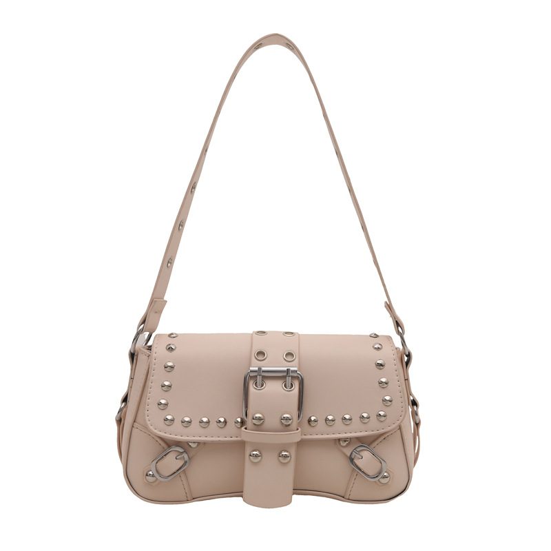 Studded Belt Buckle Crossbody Bag view 6