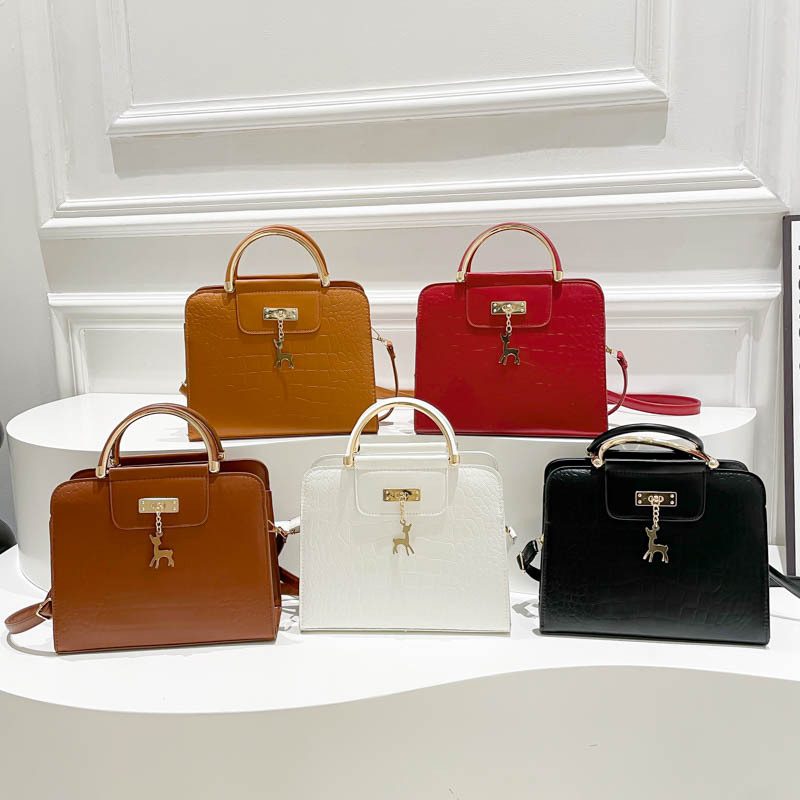 Minimalist Top-Handle Crossbody Bag