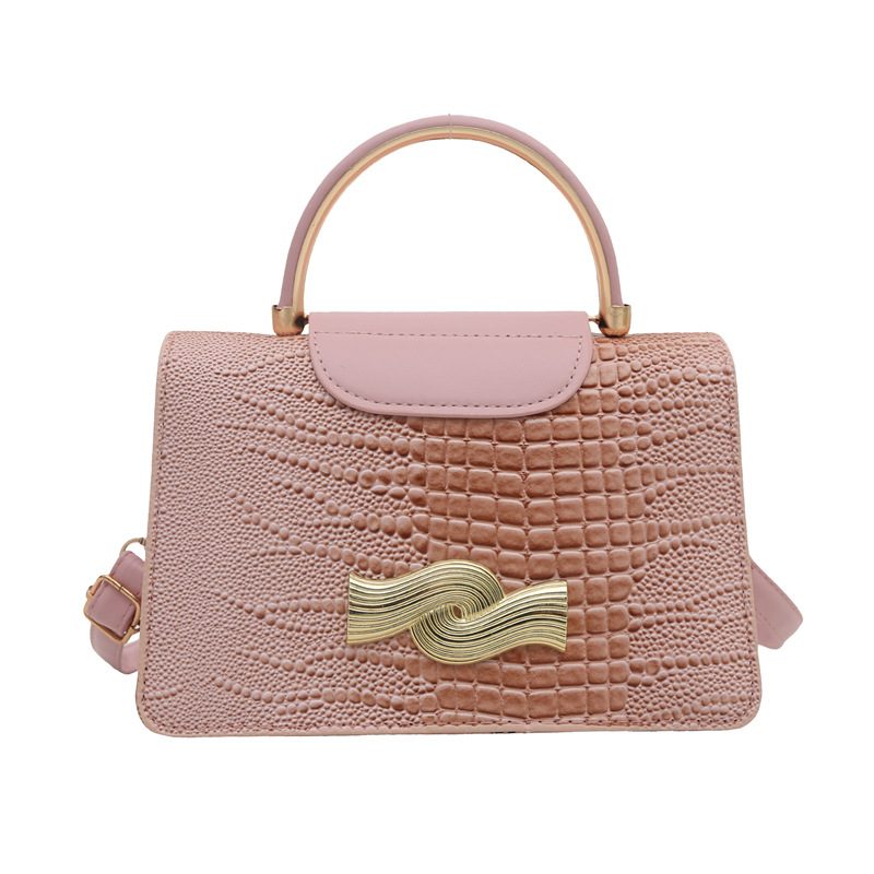 Artistic Patchwork Top-Handle Crossbody Square Bag view 10