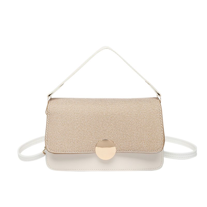 Color Block Henkeltasche Umhängetasche quadratisch view 7