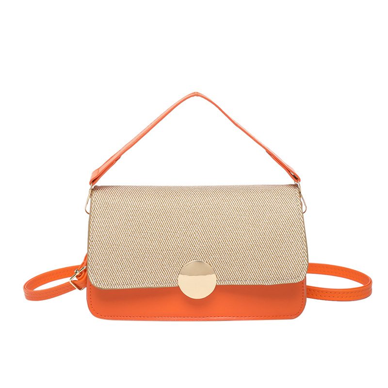 Color Block Henkeltasche Umhängetasche quadratisch view 8