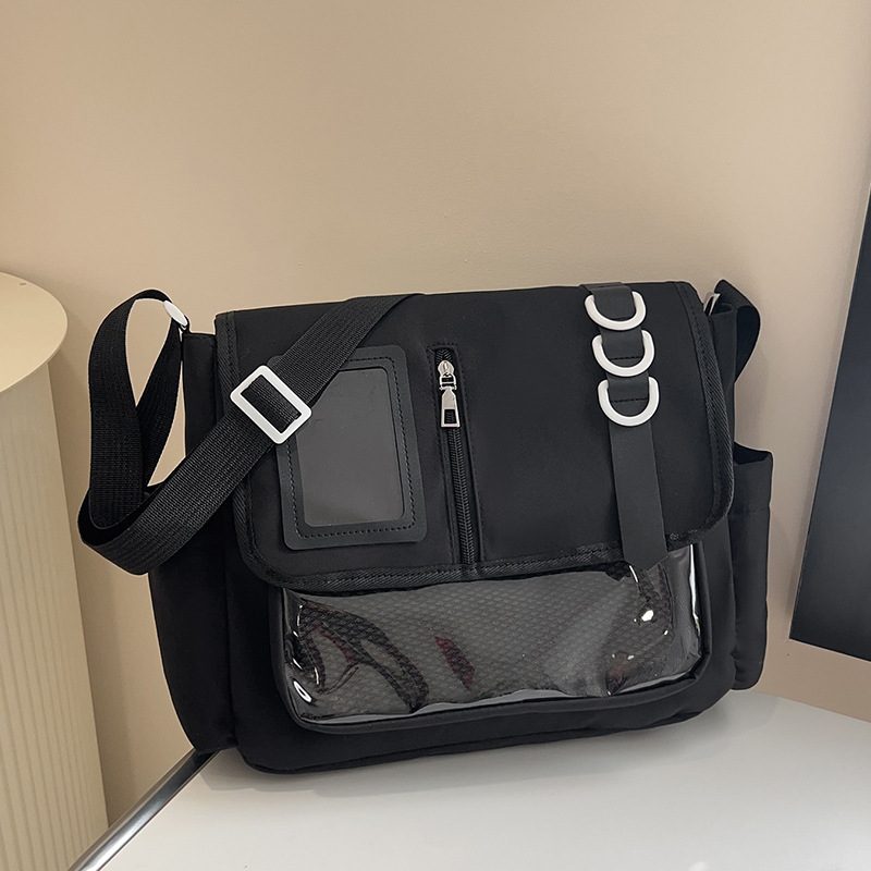 Japanese Nylon Top-Handle Crossbody Bag view 3
