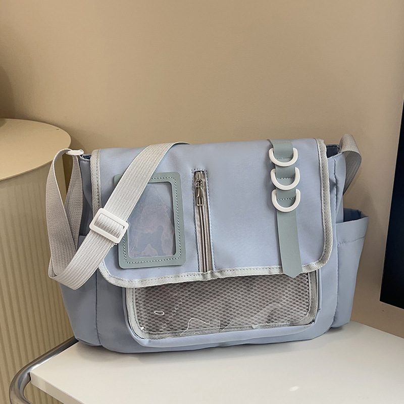 Japanese Nylon Top-Handle Crossbody Bag view 4