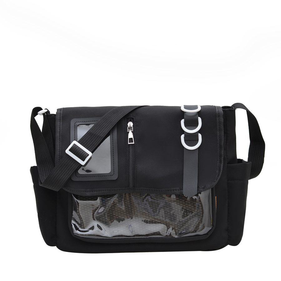 Japanese Nylon Top-Handle Crossbody Bag view 6