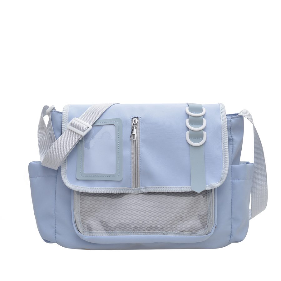 Japanese Nylon Top-Handle Crossbody Bag view 8