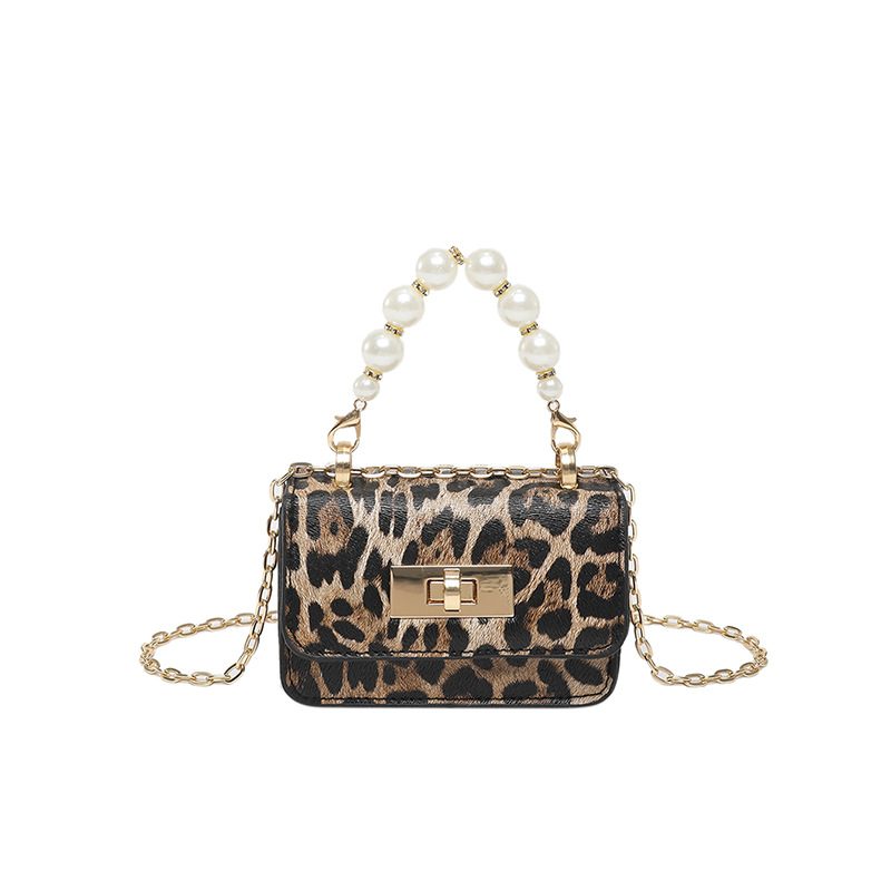 Crocodile Pattern Mini Chain Crossbody Bag view 11