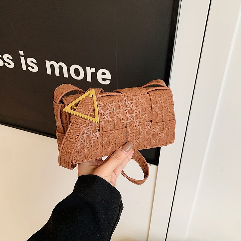 Woven Crossbody Square Bag view 3