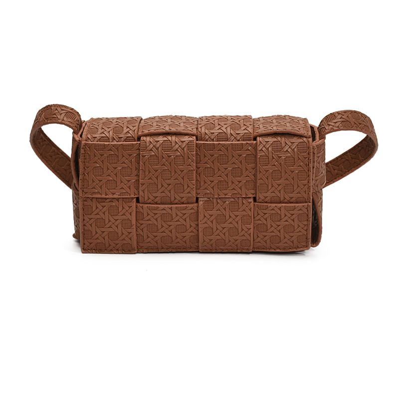 Woven Crossbody Square Bag view 7