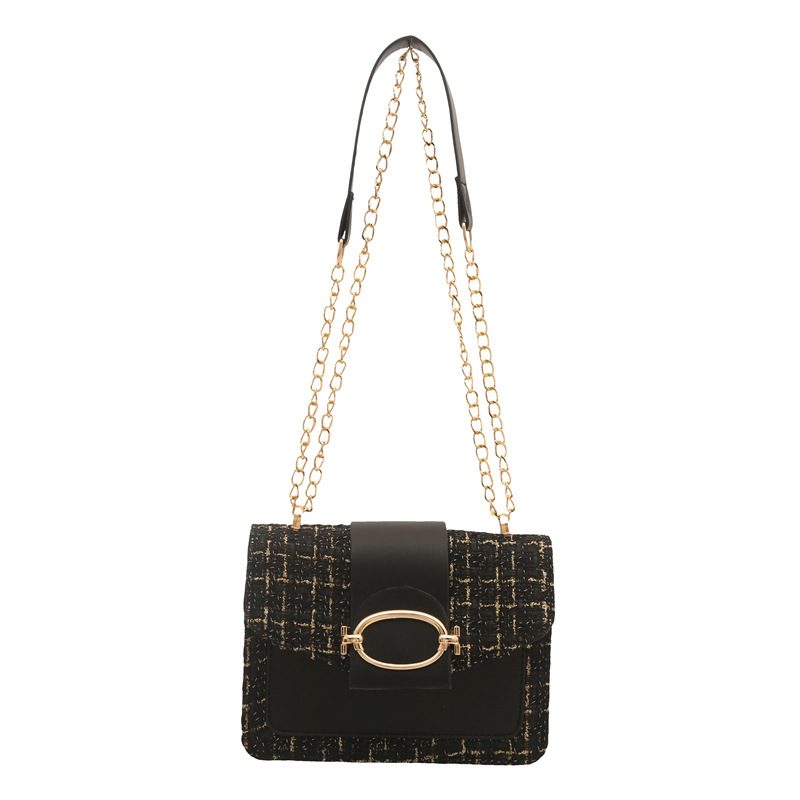 Woven Chain Crossbody Square Bag view 6