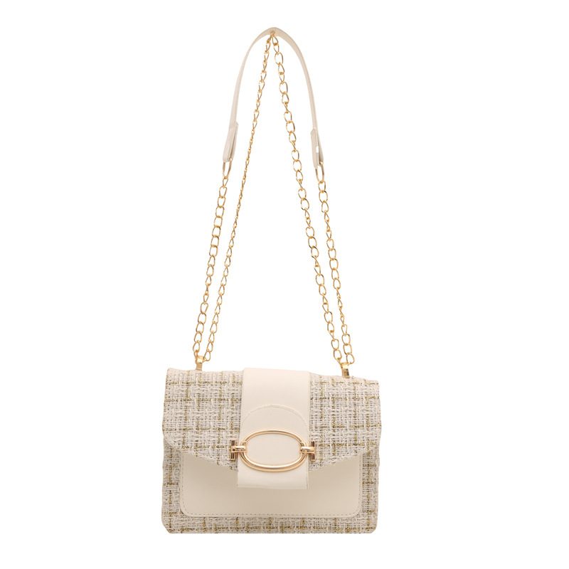 Woven Chain Crossbody Square Bag view 7