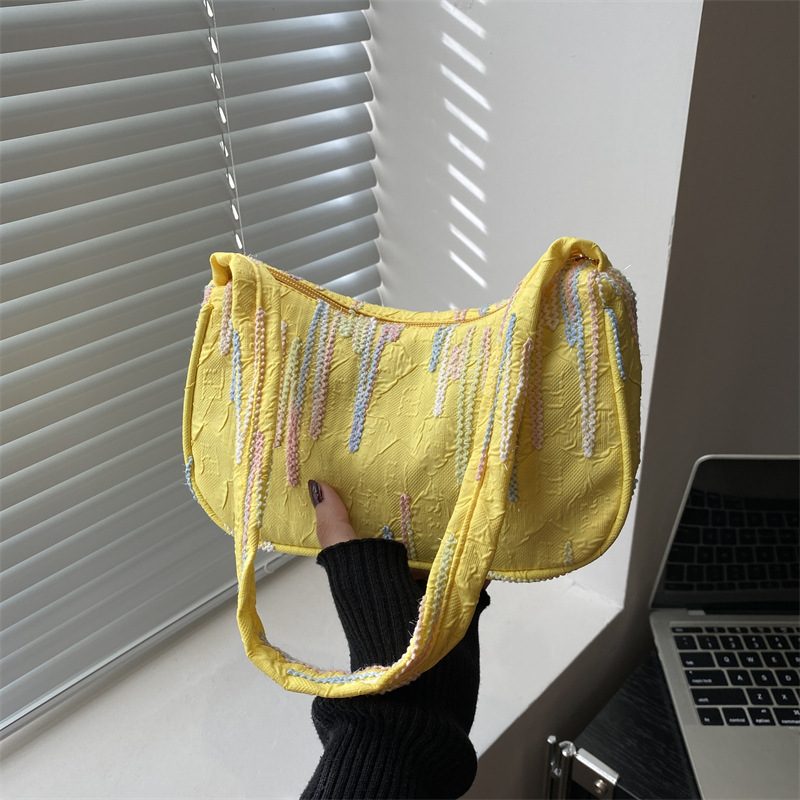Lightweight Dumpling Crossbody Shoulder Bag view 4