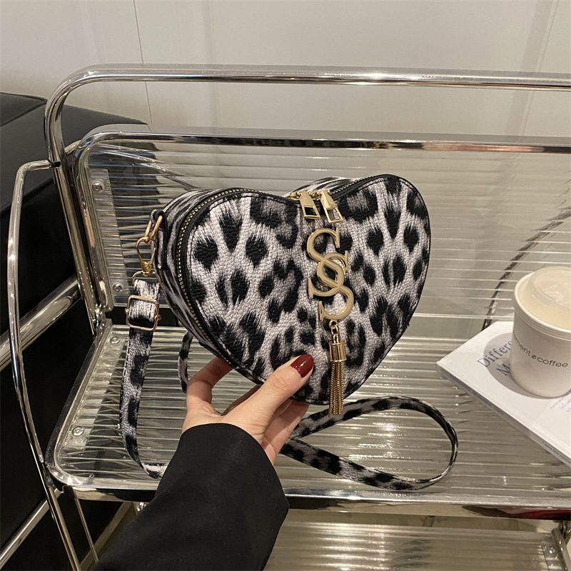 Letter Tassel Crossbody Shoulder Bag view 2