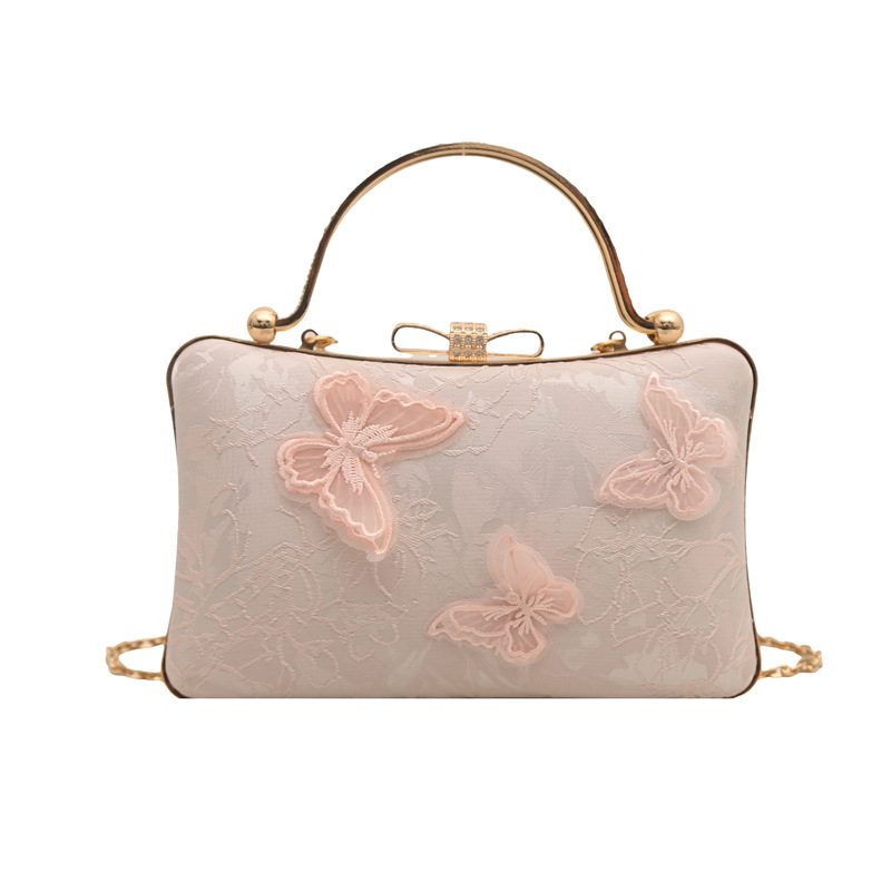 New Chinese Style Embroidered Chain Crossbody Bag view 6