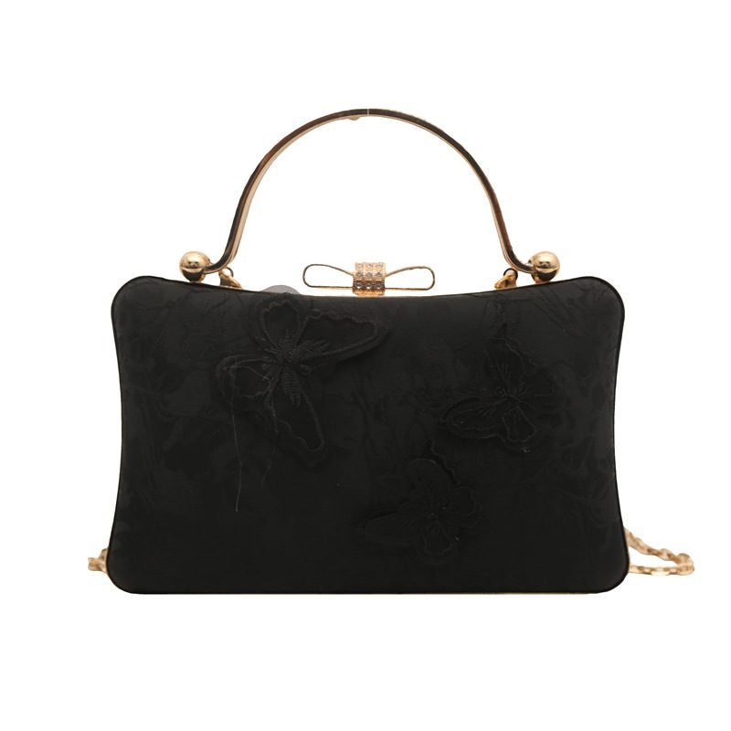 New Chinese Style Embroidered Chain Crossbody Bag view 7