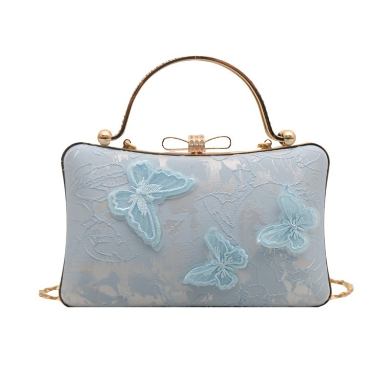 New Chinese Style Embroidered Chain Crossbody Bag view 8