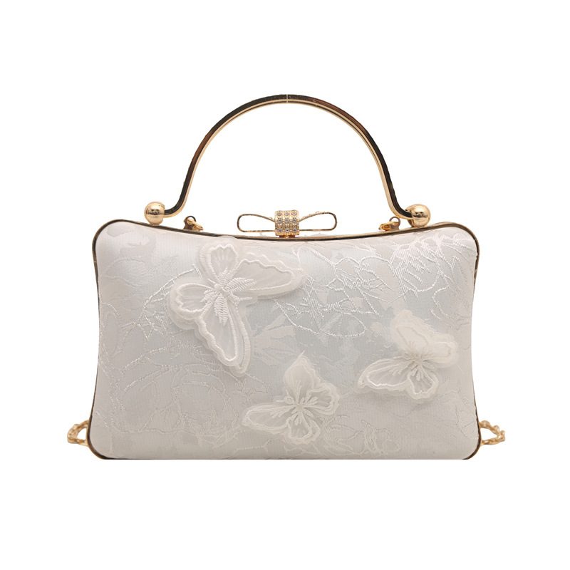 New Chinese Style Embroidered Chain Crossbody Bag view 9